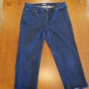Liz Claiborne stretch Jean capri